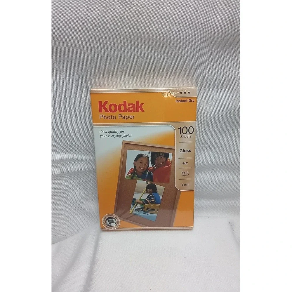 Kodak Photo Paper Gloss 100 Sheets 4X6